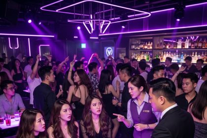 Suasana Bar Jakarta dan fenomena meja beban