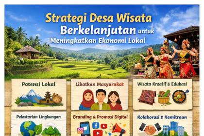 Strategi Cerdas Mengembangkan Desa Wisata Berkelanjutan untuk Meningkatkan Ekonomi Lokal