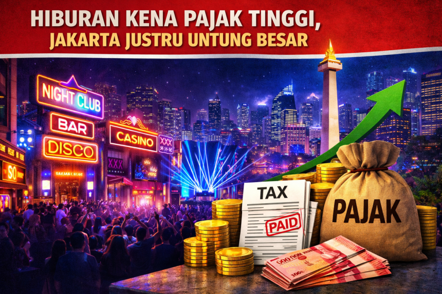 Kebijakan pajak hiburan dengan tarif tinggi hingga 40–75% belakangan menjadi sorotan publik. Meski menuai pro dan kontra, kebijakan ini justru memberikan dampak signifikan terhadap pendapatan daerah. Pemerintah Provinsi DKI Jakarta tercatat berhasil meraup ratusan miliar rupiah dari sektor hiburan seperti diskotek, karaoke, hingga spa atau pijat.
