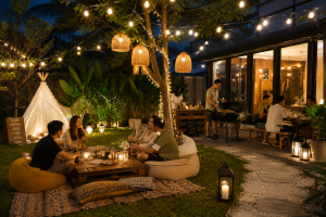 7 Cara Membuat Outdoor Party di Rumah Jadi Lebih Seru dan Berkesan